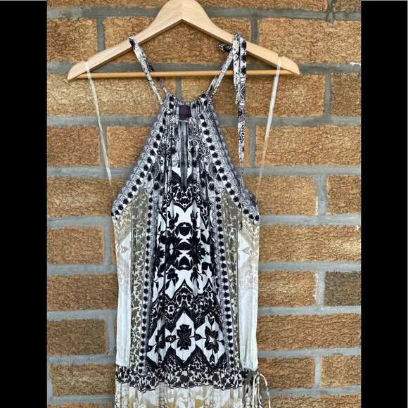 Hale Bob Carly Rayon Maxi Dress small - Picture 5 of 11